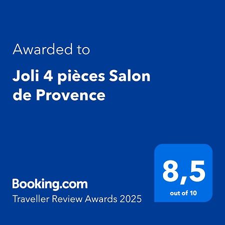 Joli 4 Pieces Salon De Provence Lejlighed Eksteriør billede